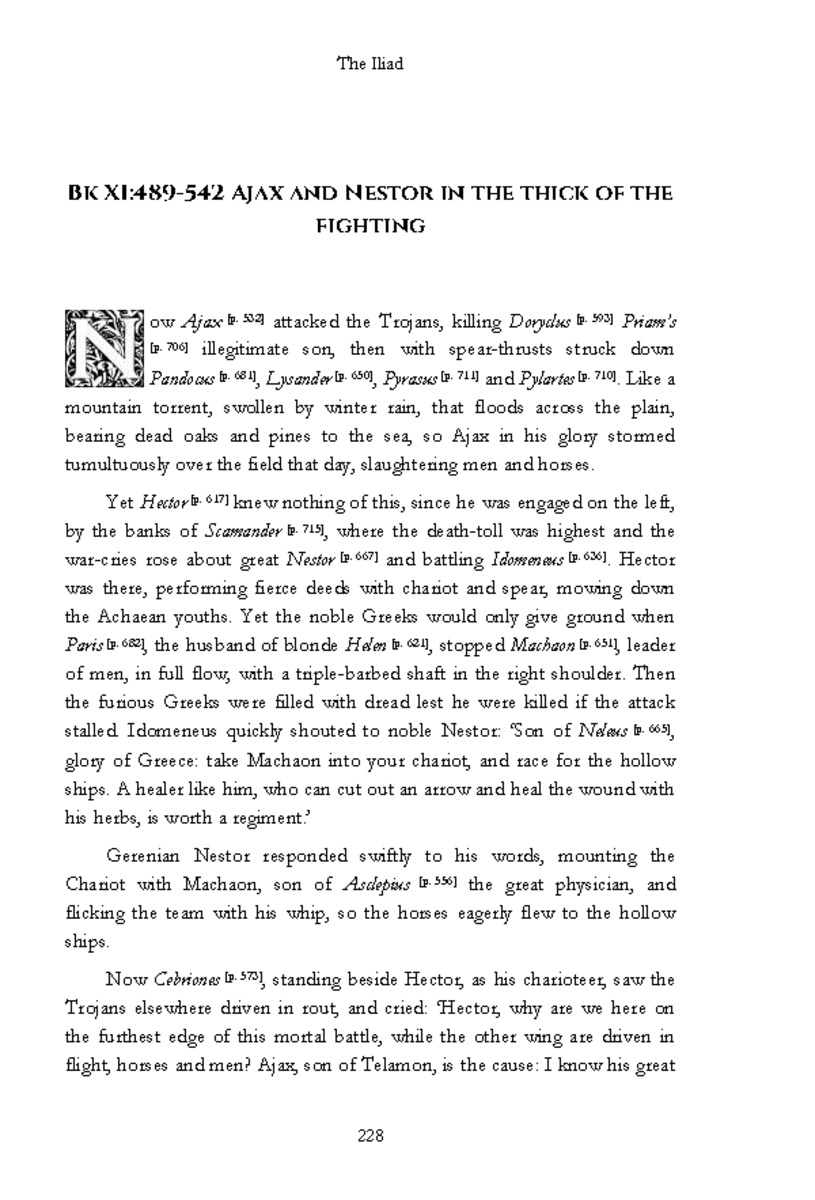 The Iliad - Page 222